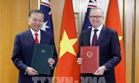 Tuyên bố chung về tăng cường kết nối khoa học, công nghệ và đổi mới sáng tạo giữa Việt Nam và Australia