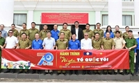 Tổ chức Hành trình ‘Tôi yêu Tổ quốc tôi’ tại Luang Prabang (Lào)