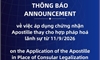 Đại sứ quán Việt Nam tại Trung Quốc xin thông báo về việc áp dụng chứng nhận Apostille thay cho hợp pháp hóa lãnh sự từ ngày 11/9/2026.