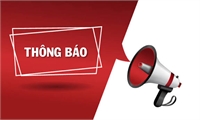 THÔNG BÁO Về việc niêm yết công khai danh sách công chức, viên chức, người lao động  Sở Ngoại vụ tỉnh Phú Thọ nộp quỹ phòng, chống thiên tai năm 2026
