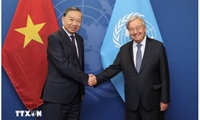 Tổng Bí thư, Chủ tịch nước Tô Lâm gặp Tổng Thư ký Liên hợp quốc António Guterres