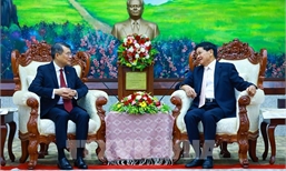 Thủ tướng Lê Minh Hưng hội kiến Tổng Bí thư, Chủ tịch nước Lào Thongloun Sisoulith