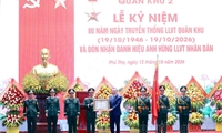 Tổng Bí thư, Chủ tịch nước Tô Lâm dự Lễ kỷ niệm 80 năm Ngày truyền thống Lực lượng vũ trang Quân khu 2